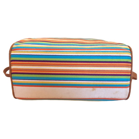 Unisa Canvas Bright Striped Bag - Picture 9 of 13